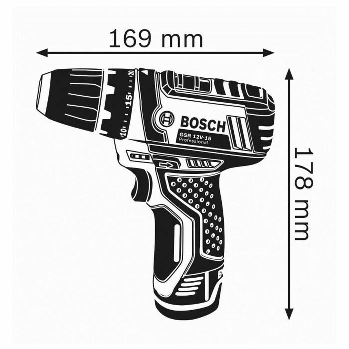 Električna odvijač BOSCH GSR 30 Nm